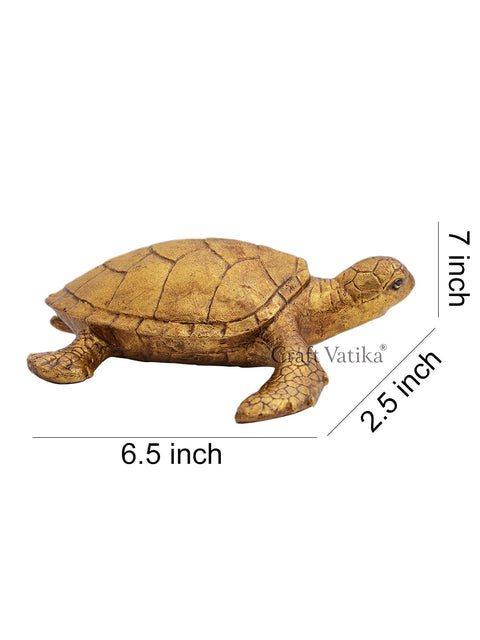 Resin Fengshui Tortoise Showpiece for Home Vastu