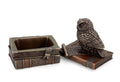 Owl showpiece with jewelry box  DFCS102