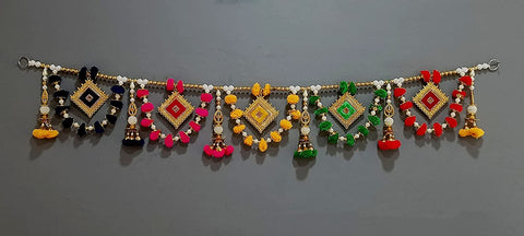 Pompom Multicolor Handmade Decorative Bandarwal