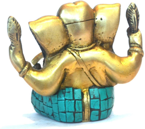 Blessing sculpture of Lord Ganesha Worship Statue