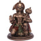 Resin Lord Hanuman In Sitting Posture Statue Figurine