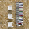 Metal Invisible Book Shelves Wall Mount (Set of 3)