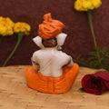 Lord Ganesha Playing Tabla Idol Decorative Figurine