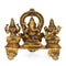 Brass Lakshmi Ganesha Saraswati Idol Murti Statue 