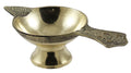 Traditional Brass Diya Oil Lamp For Home Puja & Arti Dfbs132-1