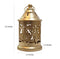 Metal Hanging Lantern Tea Light Candle Holder