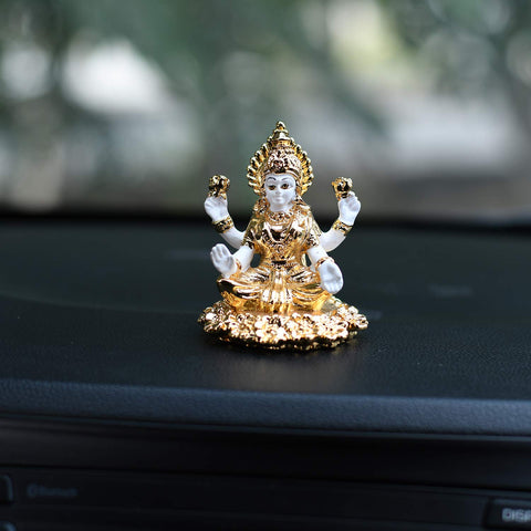 Gold Plated Laxmi Murti Lakshmi Idol Showpiece Lmas109