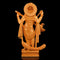 Goddess Saraswati Standing Wooden Handmade Idol