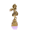 Brass Flute Playing Krishna Statue Kbs132