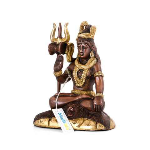 Blessing Lord Shiva Brass Statue Shbs123