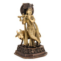 Brass Lord Krishna Idol Kbs130