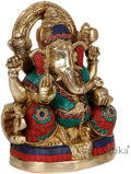Blessing Sculpture of Siddhi Vinayak Ganesha Statue