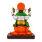 Large Ganesh Idol on Lotus for Home & Temple Puja