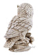 Handcrafted Owl Sitting on Tree Branch Decorative Statue