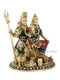 Shiv Parivar Ganesha Parvati Kartik Idol SHTS118