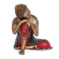 Resting Buddha Idol Nepal Thinking Showpiece