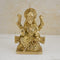 Brass Lakshmi Ganesh Saraswati Idol (4.1 Inches Height), LGBS182
