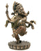 Dancing Sculpture of Ganpati Idol - Bronze Sacred Statue