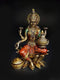 Porcelain Handmade Goddess Laxmi Lord Ganesha Idol