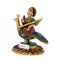 Sitting On Swan Saraswati Brass Statue Sts107