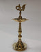  Brass Peacock Mahabharat Diya Oil Lamp Stand Showpiece