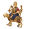 Brass Durga Idol On Lion Murti Showpiece Dbs106