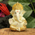 Gold Plated Terracotta Lord Ganpati Idol