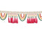 Colorful Beads Design Bandarwal for Wall Door Decor Toran135