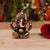 Ceramic Lord Ganesh Idol, Brown Gmas218