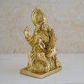 Goddess Saraswati Brass Statue for Puja