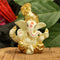 Terracotta Gold Plated Ganesh Statue Gmas144