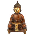 Brass Meditating Buddha Idol Showpiece Tealight Candle Holder Bbs289