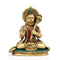 Brass Blessing Lord Hanuman Idol Murti Statue