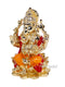 Gold Plated Idol of Ganesha Car Decorative Showpiece