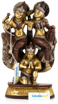 Vishnu Laxmi Vehicle God Garud Dev Idol Decorative Figurine