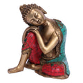 Resting Buddha Idol Nepal Thinking Showpiece