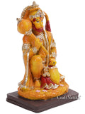 Resin Lord Hanuman/ Bajrangbali Puja Murti