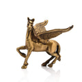Brass Golden Flying Horse with Wings Decorative Showpiece