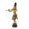 Large Size Krishna Brass Idol  for Puja (23 Inches)
