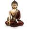 Meditating Lord Buddha Brass Idol With Scared Kalash Statue Bbs231