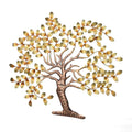 Metal Golden Tree of Life Decorative Wall Hanging