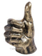 Polyresin Thumbs Up Sign Decorative Showpiece