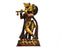 Brass Large Krishna Flute Playing Kbs133
