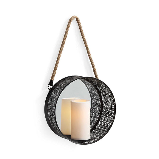 Metal Wall Mounted Hanging Candle Holder for Decor