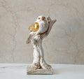 Resin Sparrow Decorative Bird Showpiece Figurine