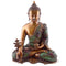 Brass Medicine Buddha Statue - Buddhist Healing Shakyamuni Figurine Peace, Relaxation - Nepal Buddha Showpiece-Bts234