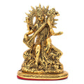 Goddess Saraswati Playing Musical Instrument Showpiece Sms101