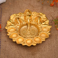 Ganesh Diya Idol, Ganesh Diya Showpiece, Ganesh Diya Decorative Item 