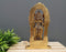 Standing Vishnu Brass Idol Murti Statue 