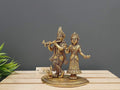 Brass Radha Krishna Murti Idol Statue